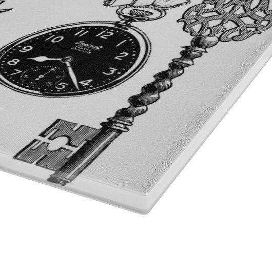 Cheshire Cat classic Alice im Wunderland mad Schneidebrett (Ecke)