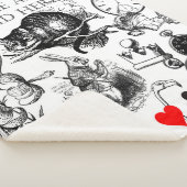 Cheshire Cat classic Alice im Wunderland mad Sherpadecke (3/4)