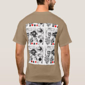 Cheshire Cat classic Alice im Wunderland mad T-Shirt (Rückseite)