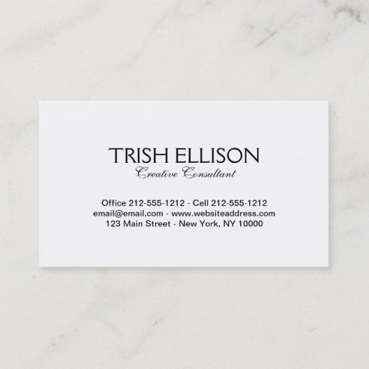 Cheshire Cat classic Alice im Wunderland mad Visitenkarte (Rückseite)