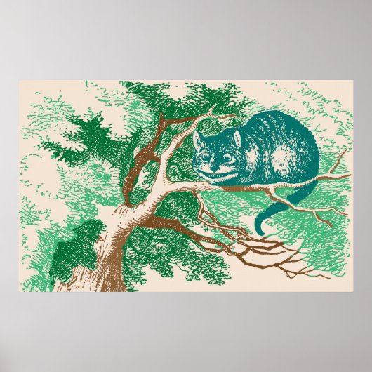 Cheshire Cat Color Poster (Vorne)