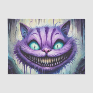 Cheshire Cat Decoupage Paper – Gothic Alice  Seidenpapier