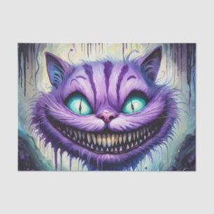 Cheshire-Cat-Decoupage-Papier – Gothic Alice Seidenpapier