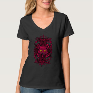 Cheshire Cat Gothic Alice im Wunderland Cat T-Shirt