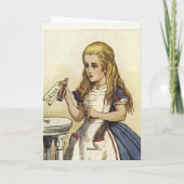 Cheshire CAT  Greeting Card Karte (Rückseite)