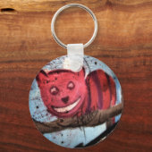 Cheshire Cat Grin Schlüsselanhänger (Vorderseite)