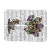 Cheshire Cat Hot Air Ballon Magnet (Horizontal)