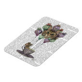 Cheshire Cat Hot Air Ballon Magnet (Linke Seite)