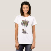 Cheshire Cat Hot Air Ballon T-Shirt (Vorne ganz)