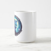 Cheshire Cat Ich bin nicht verrückt Kaffeetasse (Mittel)