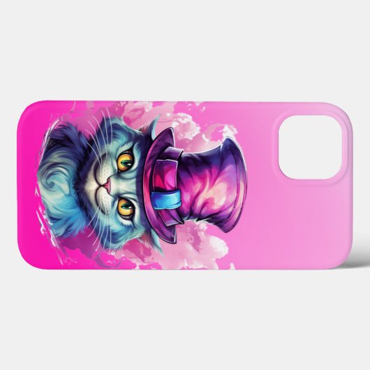 Cheshire Cat Inspiriert durch Alice im Wunderland Case-Mate iPhone Hülle (Rückseite (Horizontal))