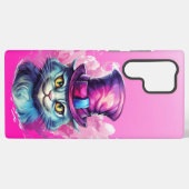 Cheshire Cat Inspiriert durch Alice im Wunderland Samsung Galaxy Hülle (Rückseite (Horizontal))