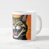 Cheshire Cat Jumbo-Tasse (Vorderseite Rechts)