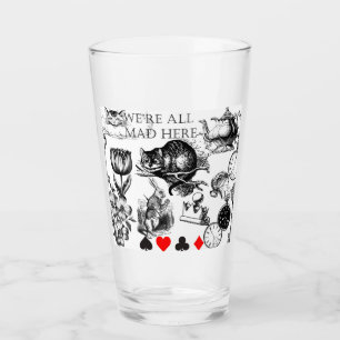 Cheshire Cat klassiker alice im wunderland verrück Glas