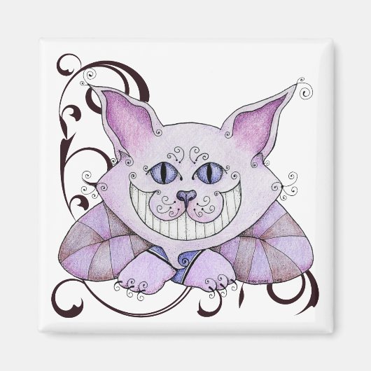 Cheshire Cat Magnet (Vorne)