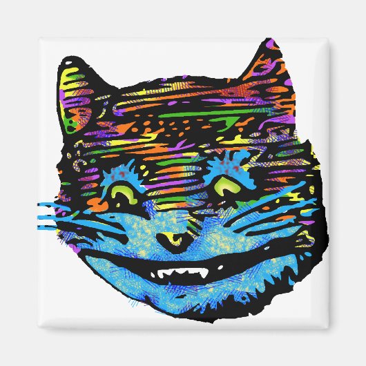 Cheshire Cat Magnet (Vorne)