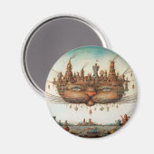 Cheshire Cat Magnet (Vorderseite/Rückseite)