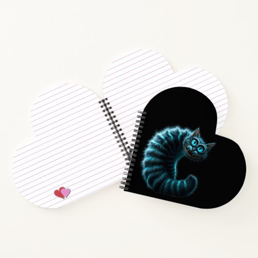 Cheshire Cat Notizblock (Innenseite)