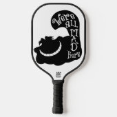 ‚cheshire cat‘ pickleball schläger (Rückseite)