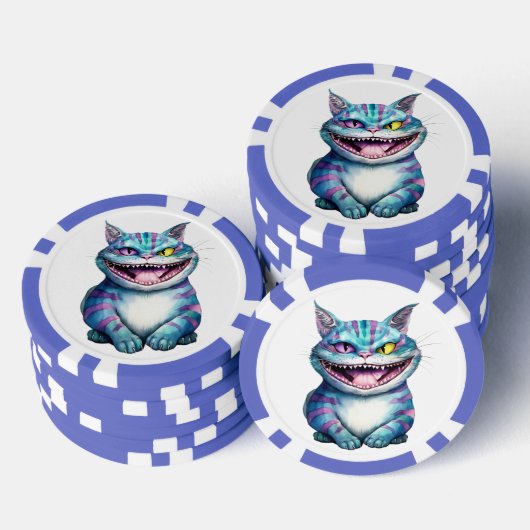 Cheshire Cat Pokerchips (Stapel)
