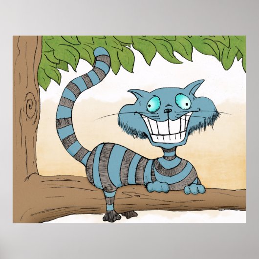Cheshire Cat Poster (Vorne)