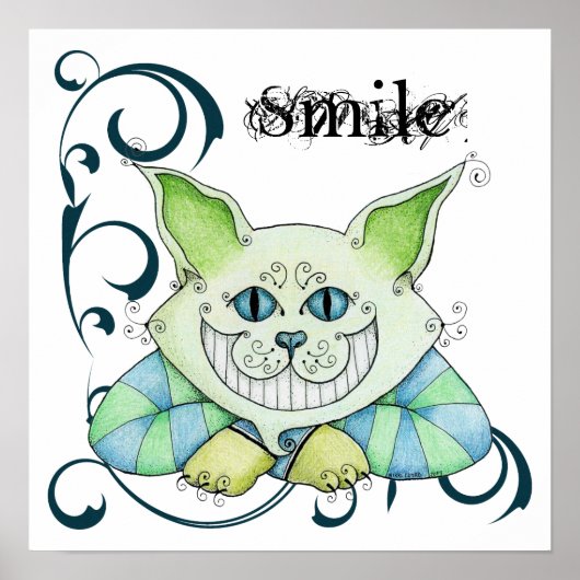 Cheshire Cat Poster (Vorne)