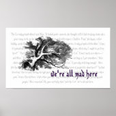 Cheshire Cat Poster (Vorne)