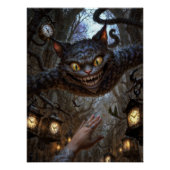 Cheshire Cat Poster (Vorderseite)