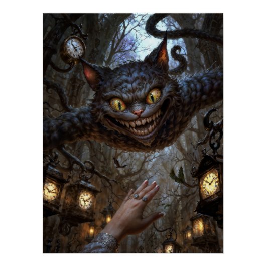 Cheshire Cat Poster (Vorderseite)