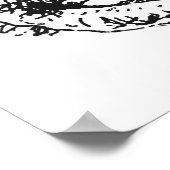 Cheshire Cat Poster (Ecke)