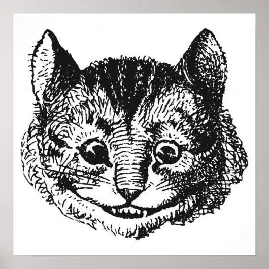 Cheshire Cat Poster (Vorne)
