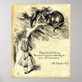 Cheshire Cat Poster (Vorne)