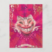 Cheshire Cat Postkarte (Vorderseite)