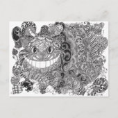 Cheshire Cat Postkarte (Vorderseite)