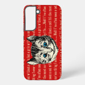 Cheshire Cat Samsung Galaxy Hülle (Rückseite)