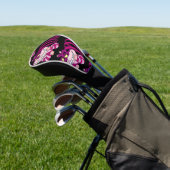 "Cheshire Cat Smile" Golf Headcover (In SItu)