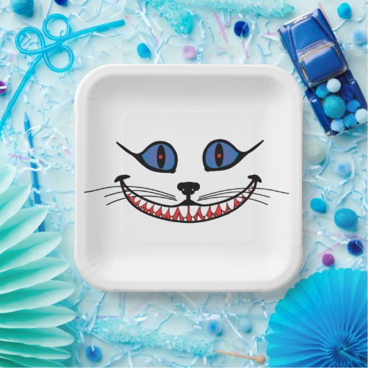 Cheshire Cat Smile Pappteller (Party)