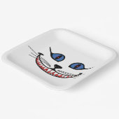 Cheshire Cat Smile Pappteller (Gewinkelt)