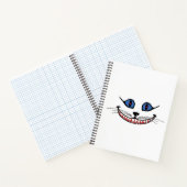 Cheshire Cat Smile  PERSONALIZE Notizblock (Innenseite)