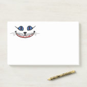 Cheshire Cat Smile  Post-it Klebezettel (Auf Schreibtisch)