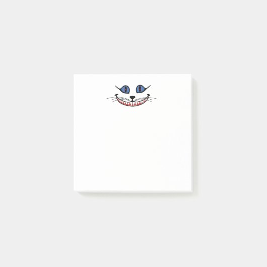 Cheshire Cat Smile  Post-it Klebezettel (Vorderseite)