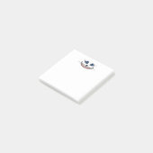 Cheshire Cat Smile  Post-it Klebezettel (angewinkelt)
