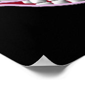 Cheshire Cat Smile Poster (Ecke)