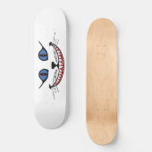 Cheshire Cat Smile Skateboard (Vorderseite)