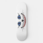 Cheshire Cat Smile Skateboard (Vorderseite)
