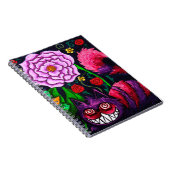 Cheshire Cat Spiral Note Book 6.5 x 8.75 Notizblock (Rechte Seite)