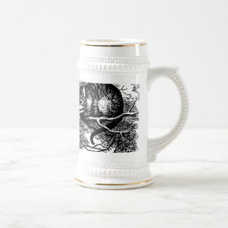 Cheshire Cat Stein Alice im Wunderland Bierglas