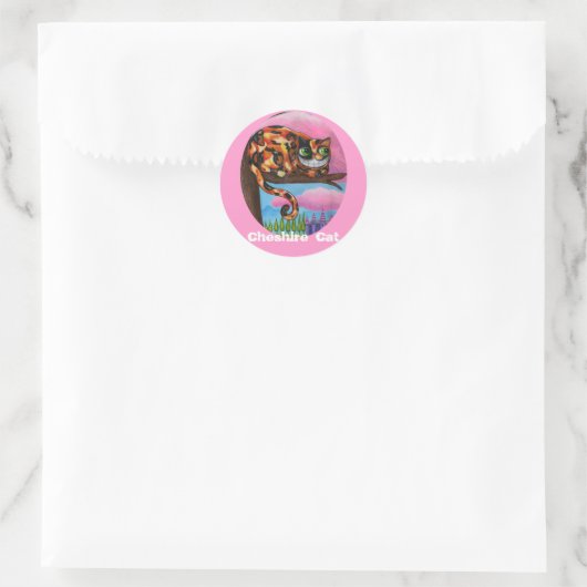Cheshire Cat Sticker (Tasche)