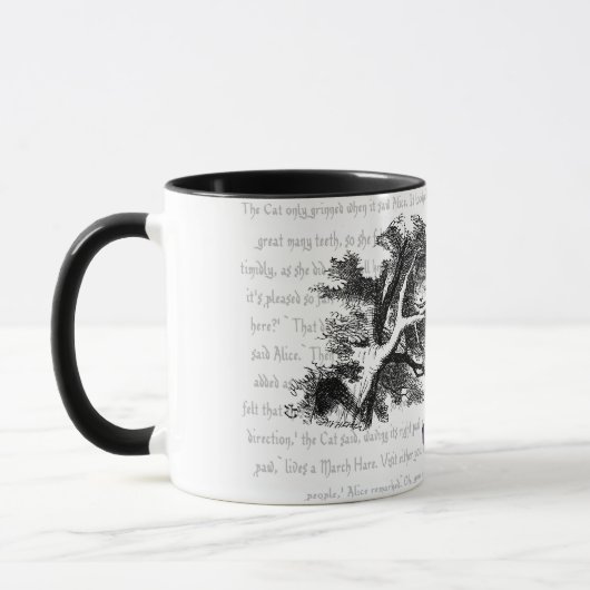 Cheshire Cat Tasse (Links)