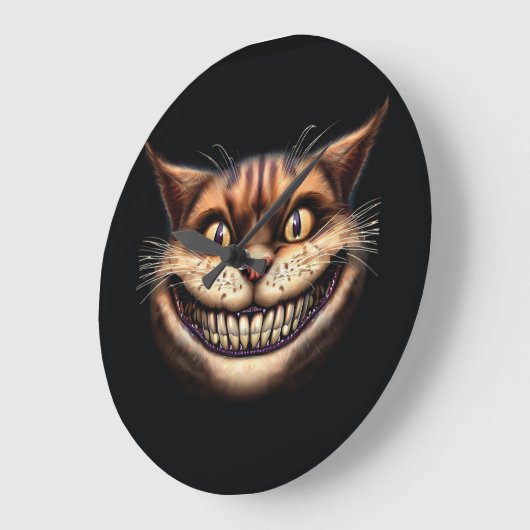 Cheshire Cat Wall Uhr (Winkel)